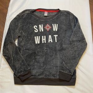 SO intimate size large black super soft pajama shirt